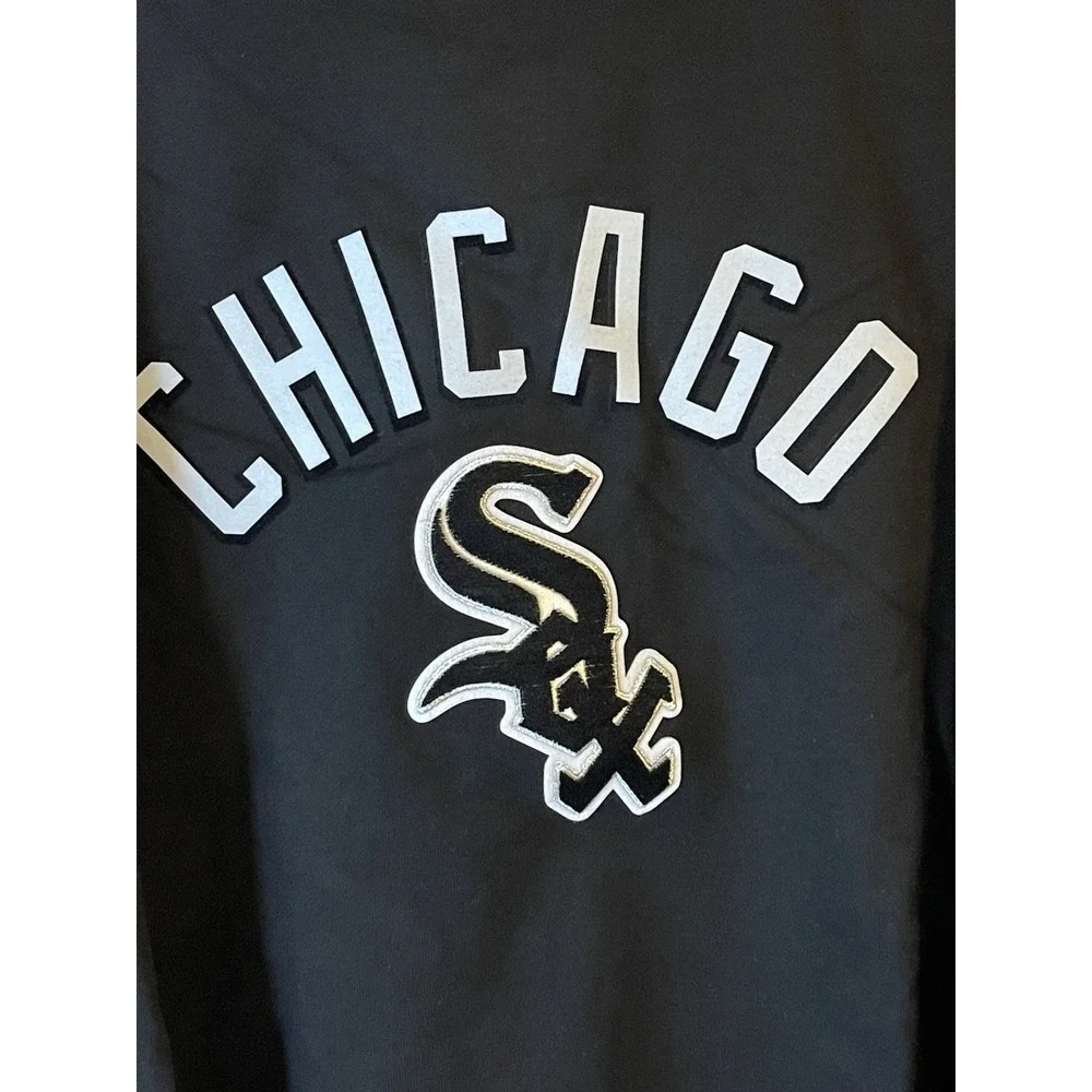 Men's‎ 3XL NWT Chicago White Sox Pro Standard Classic Crew Neck Sweatshirt Black